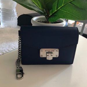 MichaelKors leather card case wristlet